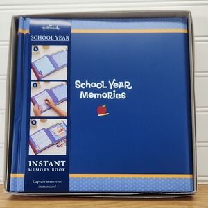 Hallmark Blue School Year Memories Book
